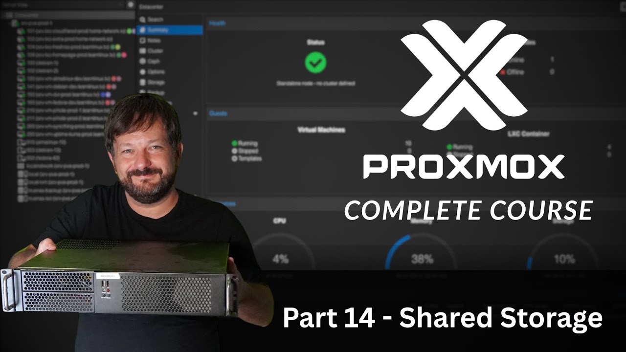Proxmox VE Made Easy – Complete Training Series (Part 14 - Shared Storage)