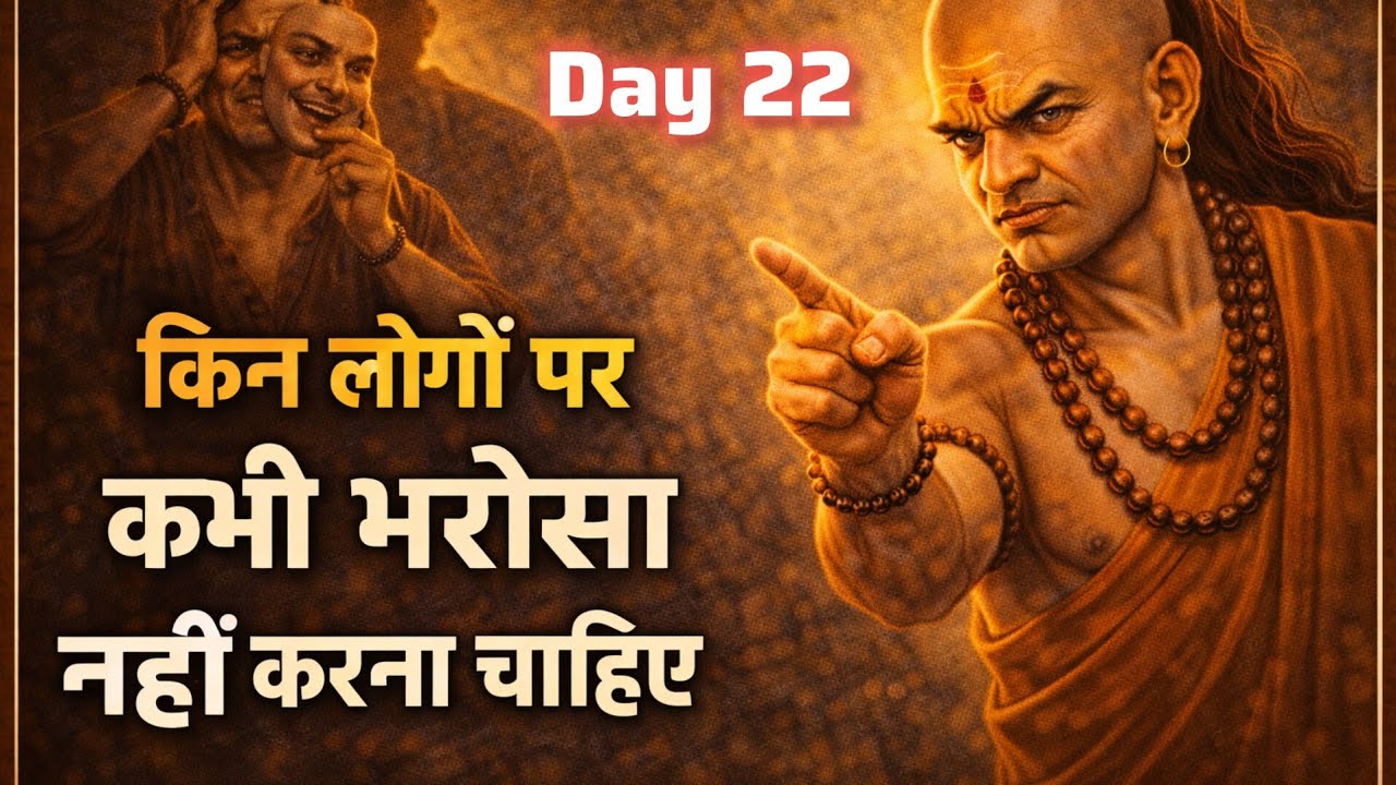  किन लोगों पर कभी भरोसा नहीं करना चाहिए | Chanakya Life Lessons | Day 22 | NITI VANI 