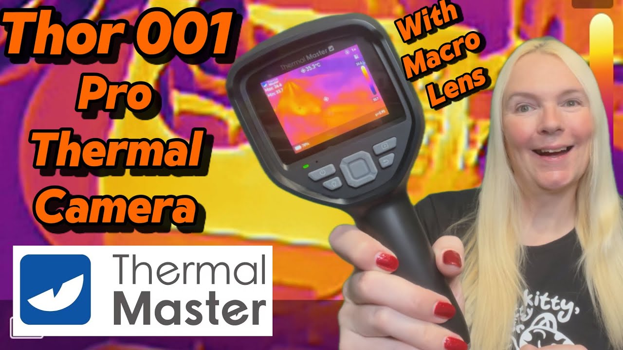 Thermal Master Thor 001 Pro Level Thermal Camera With Macro Lens!