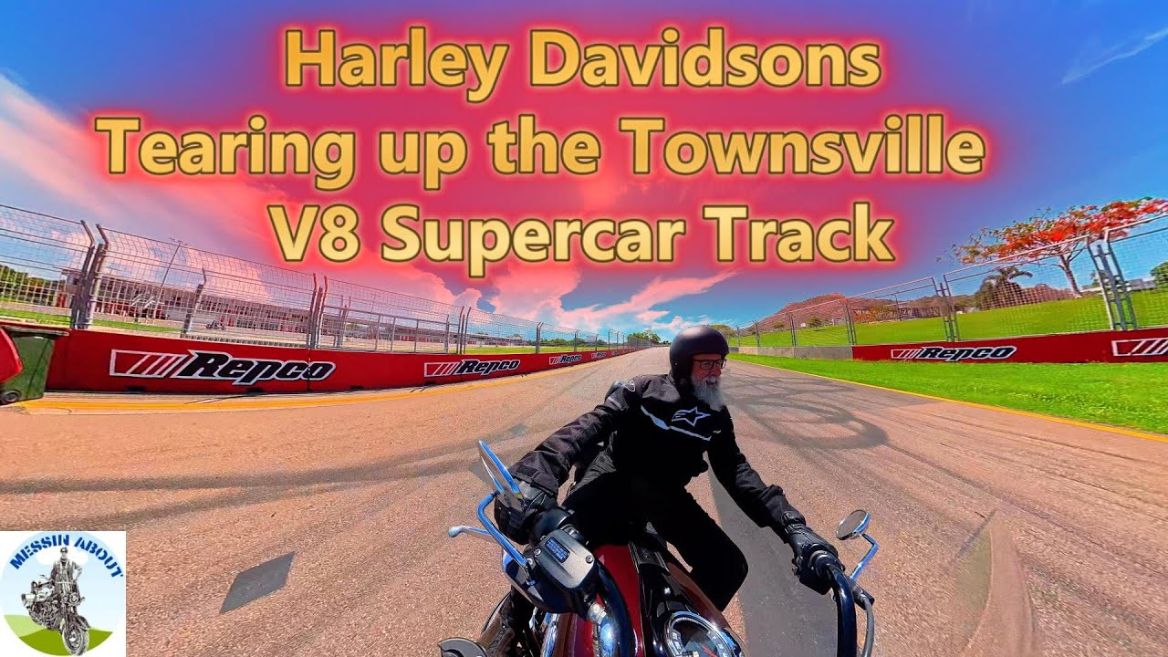 At the Racetrack with the Townsville Harley Owners Group