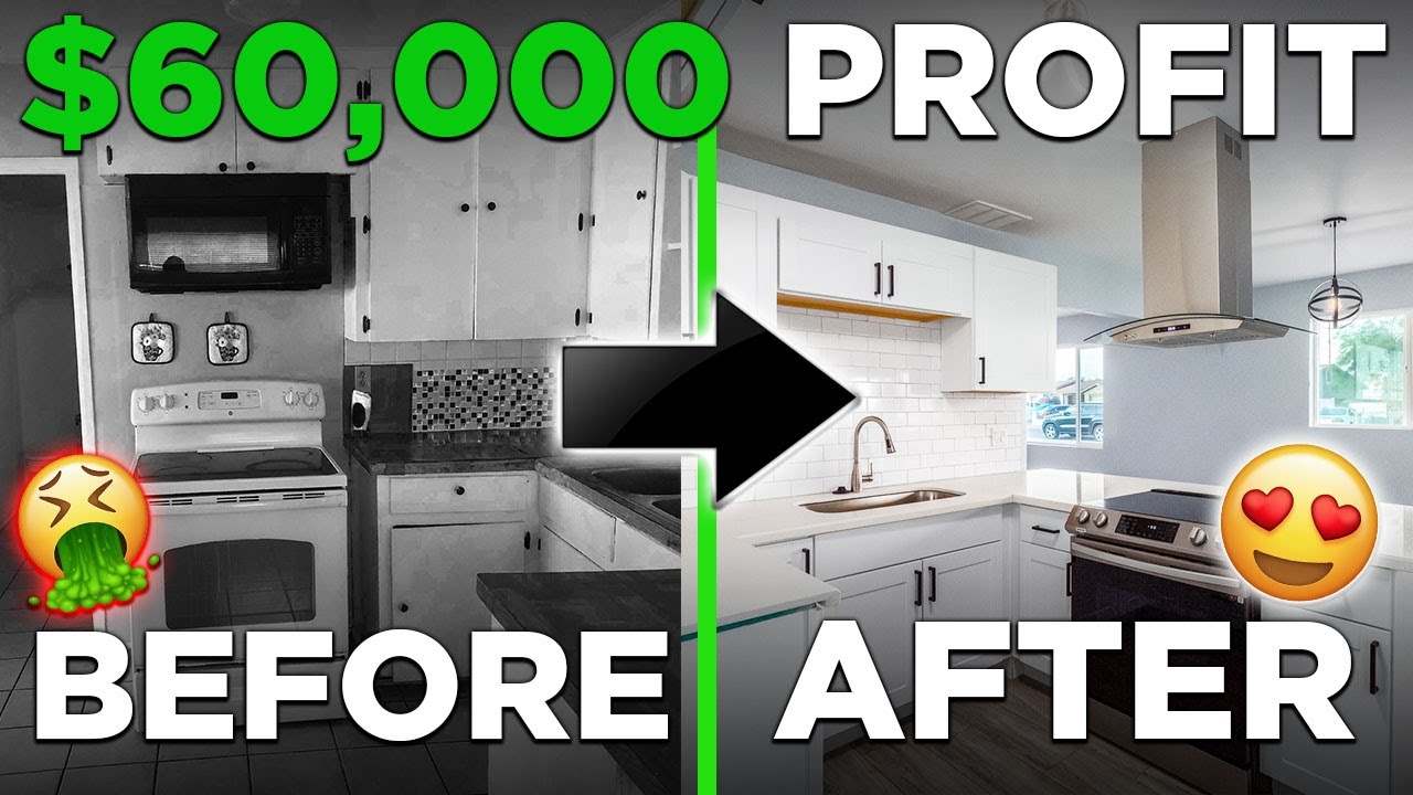 Real Estate Fix & Flip | Before & After That Will Make $60,000 In 2021
