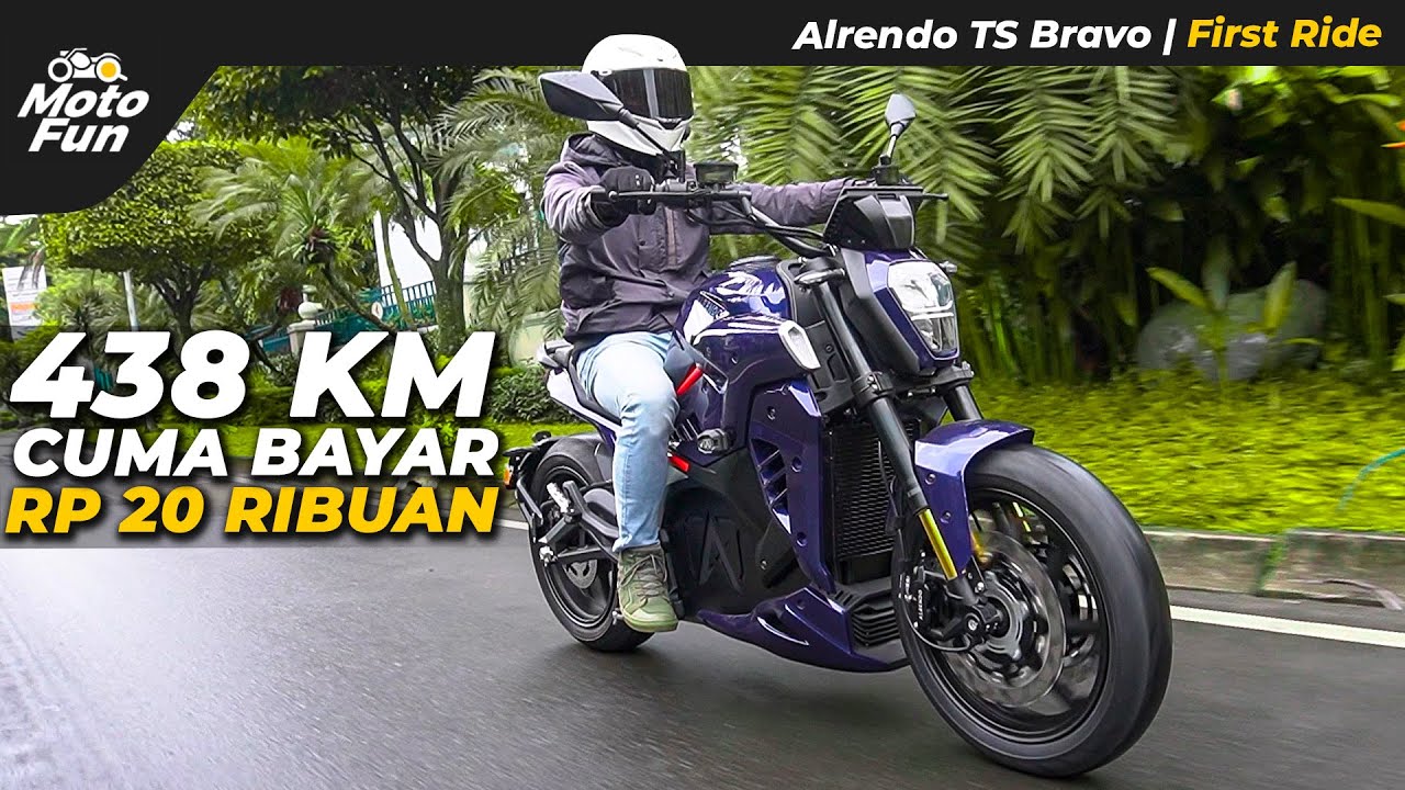 Alrendo TS Bravo, Iritnya Ngalahin BeAT! | First Ride - MotoFun Indonesia