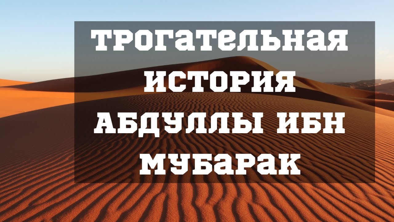 История Абдуллы Ибн Мубарак┇Шейх Хусейн Афанди