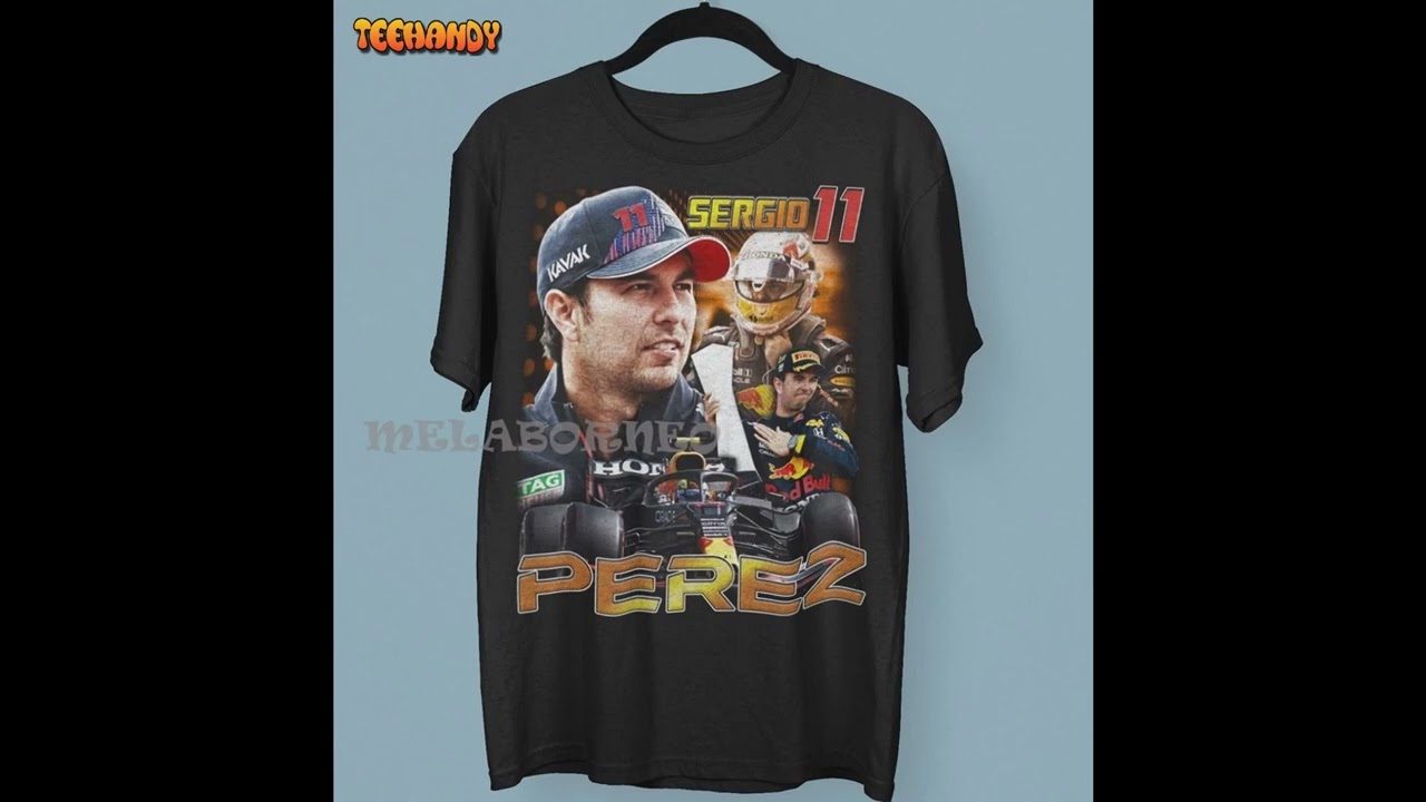 Sergio P&eacute;rez Shirt Driver Racing Championship Formula Racing T shirt