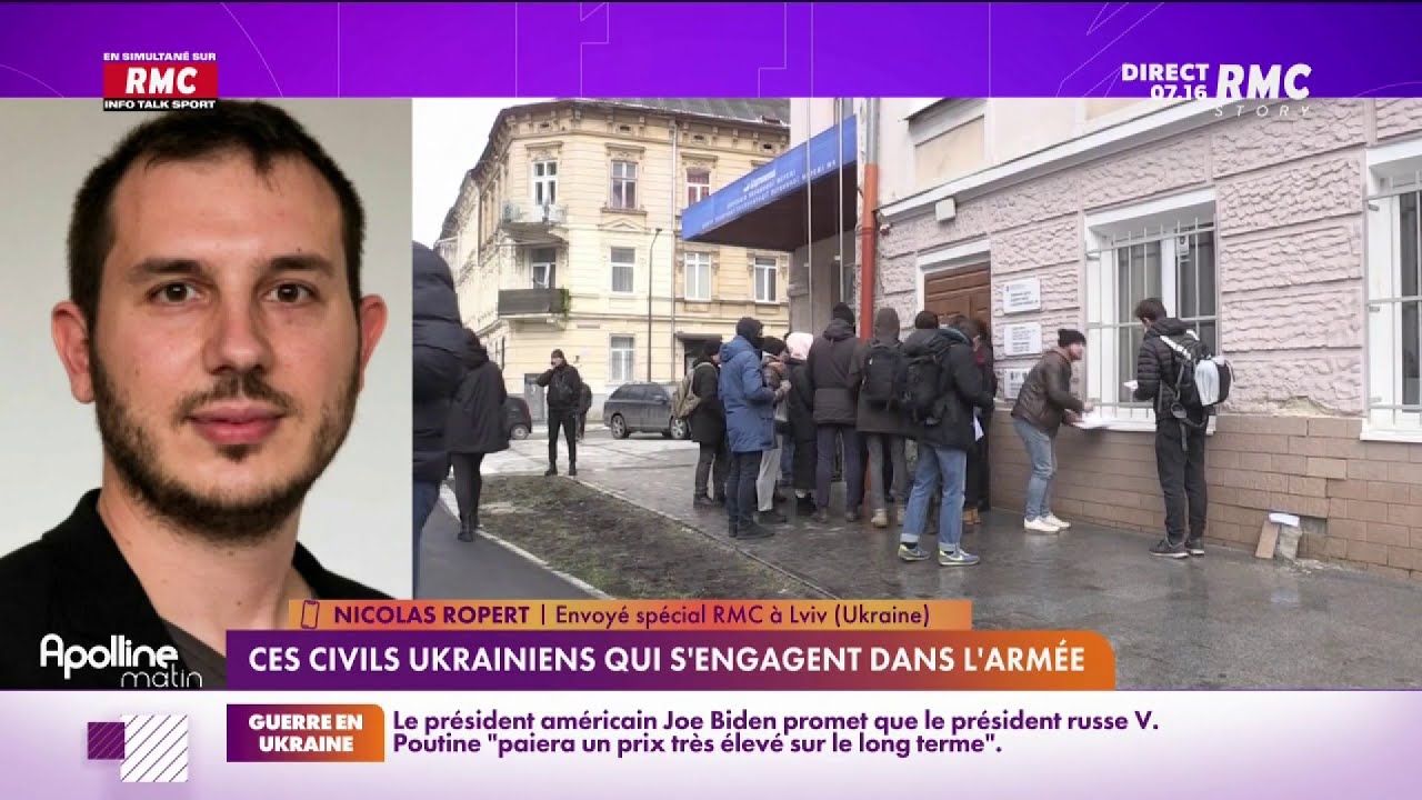 L'appel &agrave; la mobilisation g&eacute;n&eacute;rale du pr&eacute;sident ukrainien a &eacute;t&eacute; entendu
