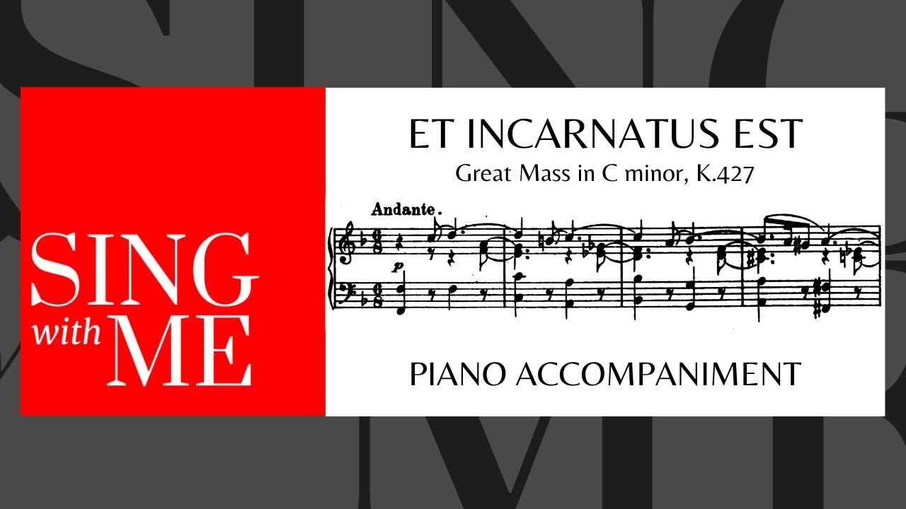 Et incarnatus est - Accompaniment - Mozart