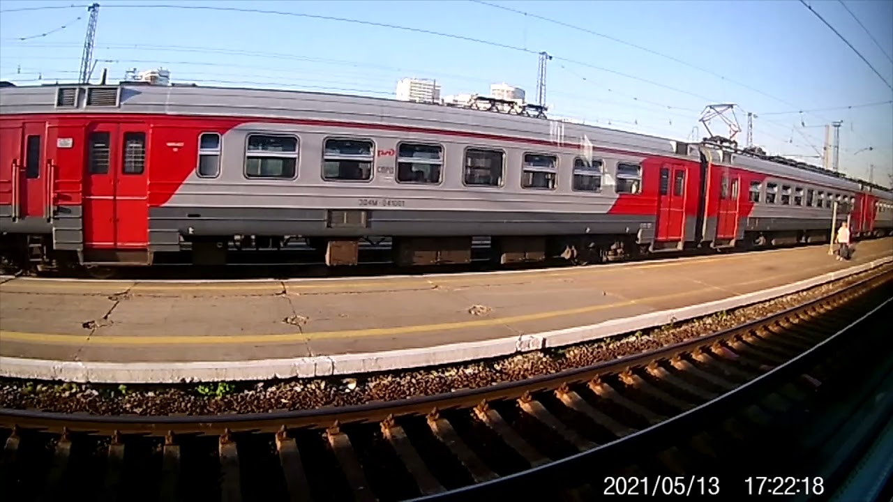 Электропоезд Екатеринбург - Аэропорт Кольцово / Train to Koltsovo airport from Ekaterinburg