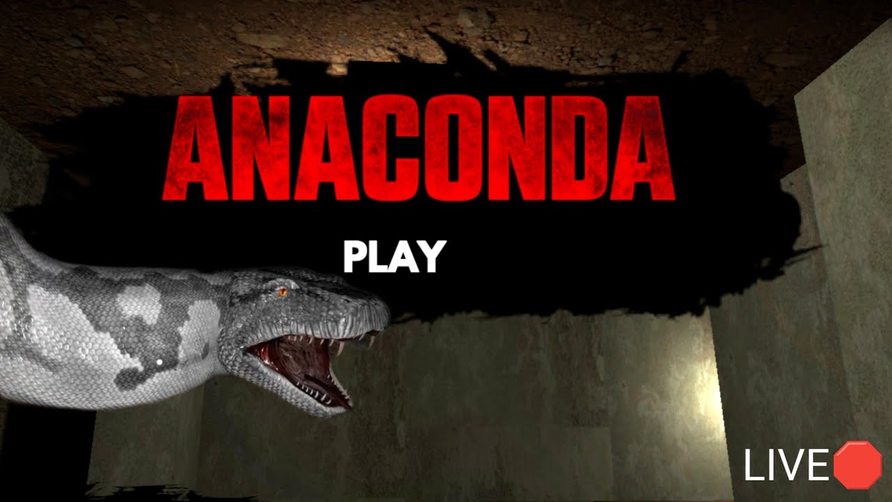 ANACONDA HORROR GAME😱 || SCARY || LIVESTREAMING🛑 #horrorgame #shortsfeed