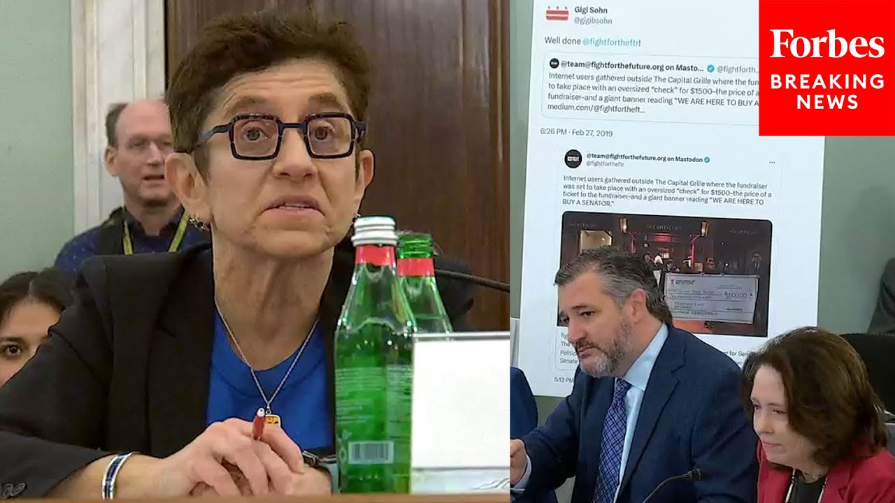 'You Tweeted 'Well Done'': Ted Cruz Brings The Receipts While Grilling FCC Nominee Gigi Sohn