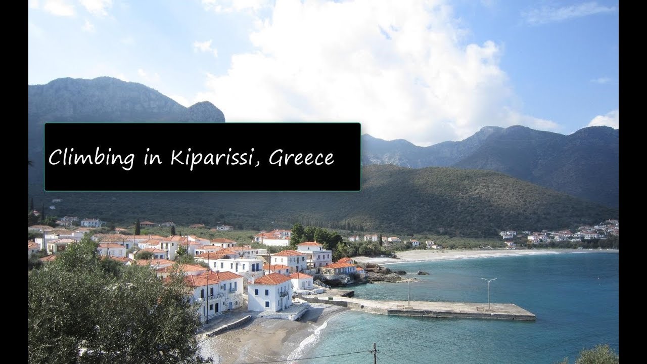 Climbing in Kyparissi, Greece