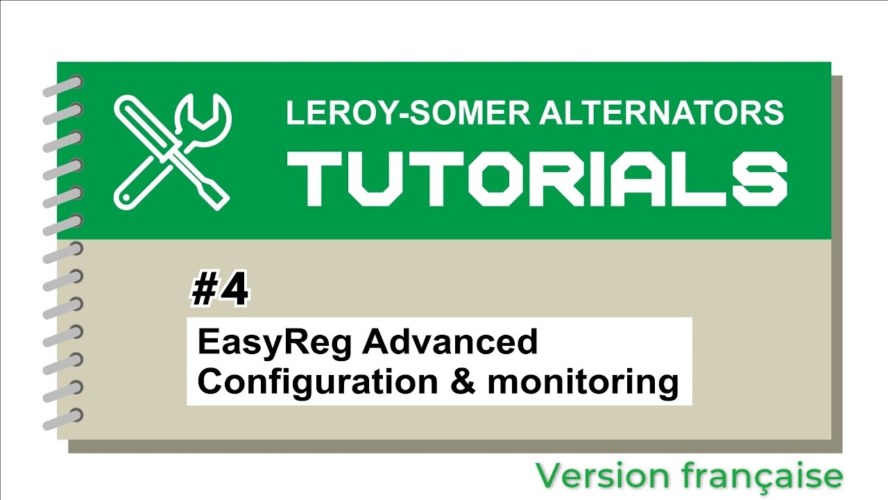 Tuto #4  - EasyReg Advanced - Version française