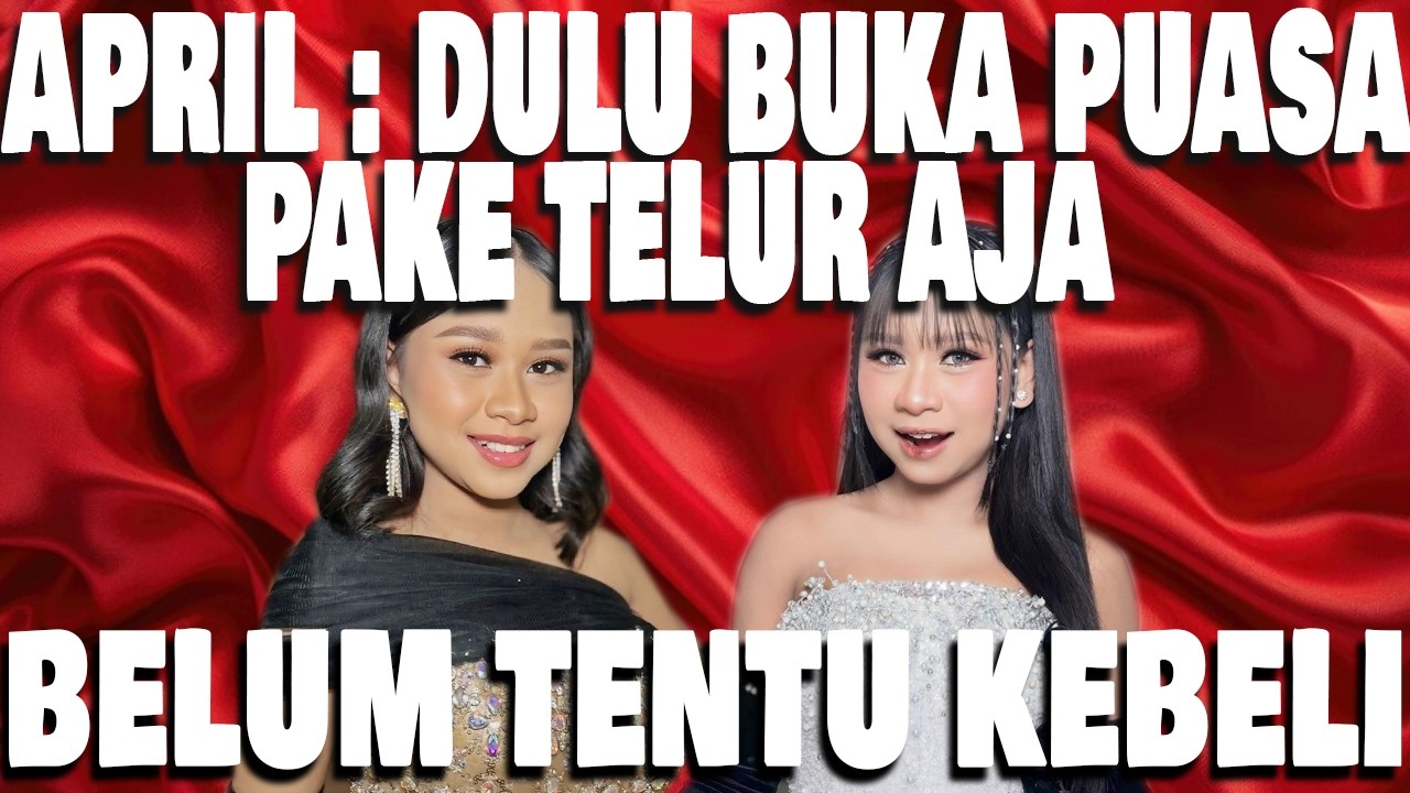 Dulu ngamen demi sebutir telur, kini April Da7 bersyukur bisa Bukber sederhana bersama Keluarga