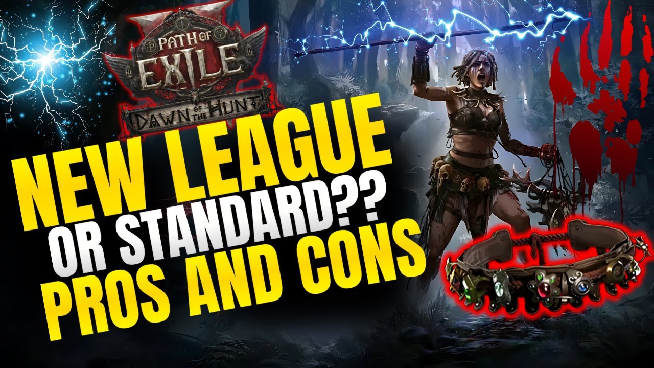 Path of Exile 2: Dawn of the Hunt &mdash; Новая лига или Стандарт? В какую лигу играть?