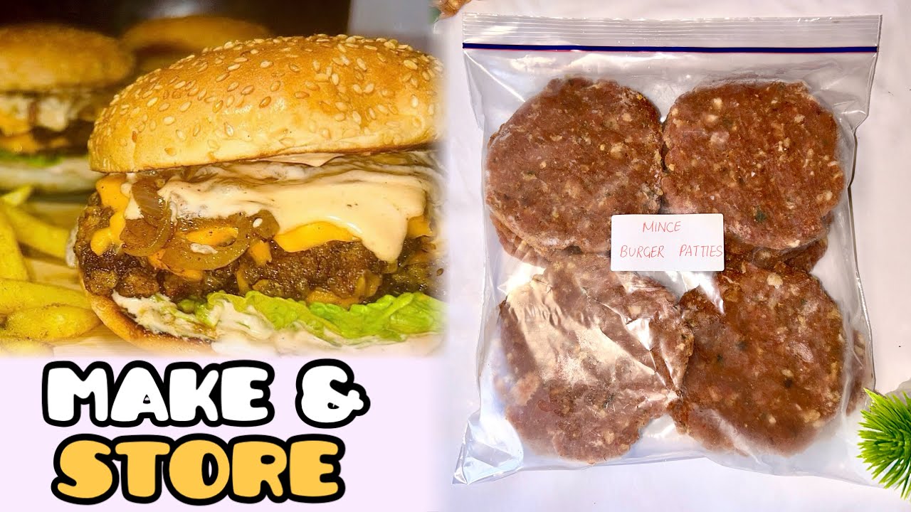 Ramadan Series | Secret Smash Burger Recipe | Freezer-friendly | Iftar Special