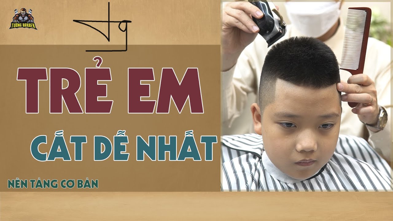 Hướng Dẫn Cắt Kiểu Tóc Đặc Sản Lính Thủy Đánh Bộ Cho Bạn Nhí TƯỜNGBARBER
