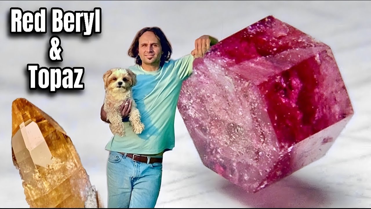 We Found Rare Topaz & Red Beryl Crystals!