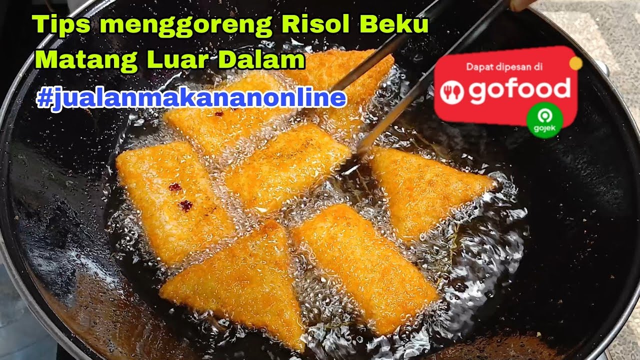 INI CARAKU ‼️Menggoreng risoles beku
