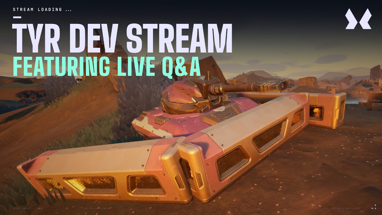 Official Tyr Dev Stream #2 | Ask your questions