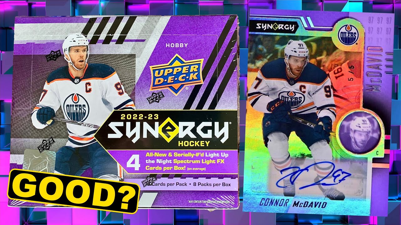 Was I Wrong About This? 2022-23 Upper Deck Synergy Hockey Hobby Box Break