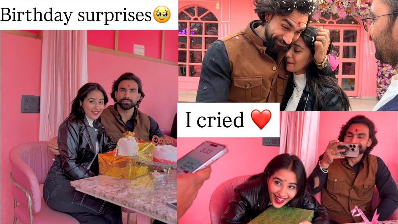 Birthday surprise dekh ke me rone lagi🥺|| Thank you so much @PARDEEP KHARERA ❤️