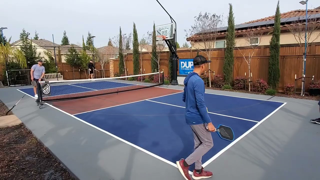 Sweaty Pickleballs Flex Wk6:  Kou/Pablo vs Chris/Jason 