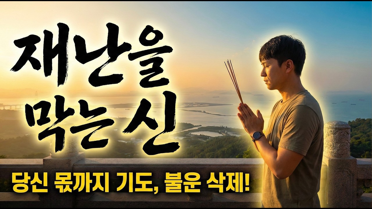 새해, 재난을 막는 신에게, 당신의 불운을 삭제! (동양의 포세이돈)