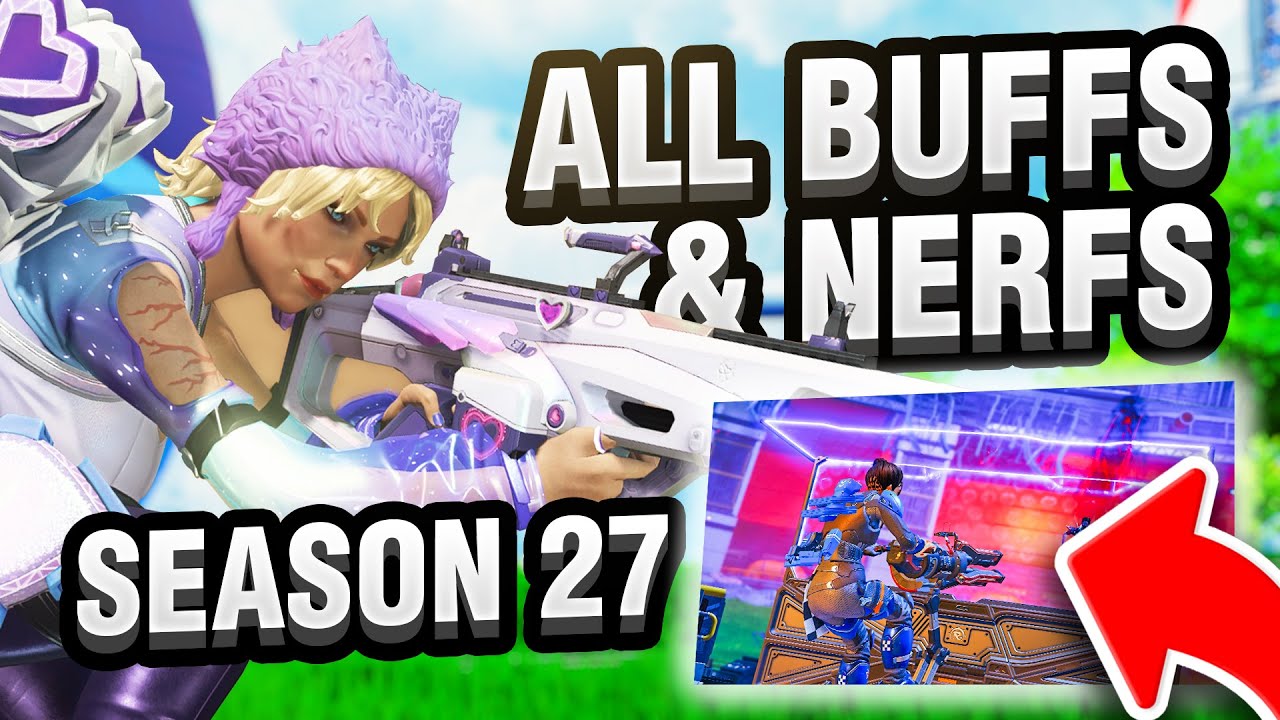 All Buffs & Nerfs Apex Season 27 &ndash; INSANE Valkyrie Rework, Horizon Glide, Rampart Speed Boost!