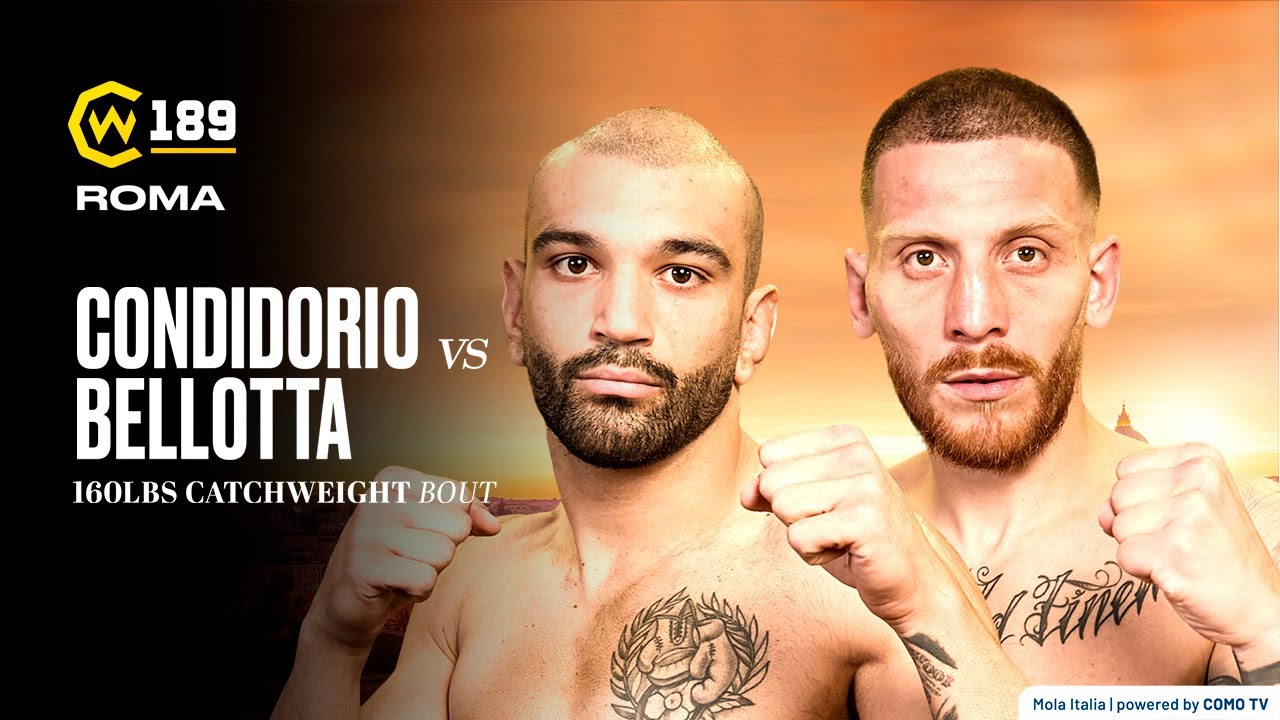 CONDIDORIO vs BELLOTTA | FULL FIGHT | CW189 | COMO TV
