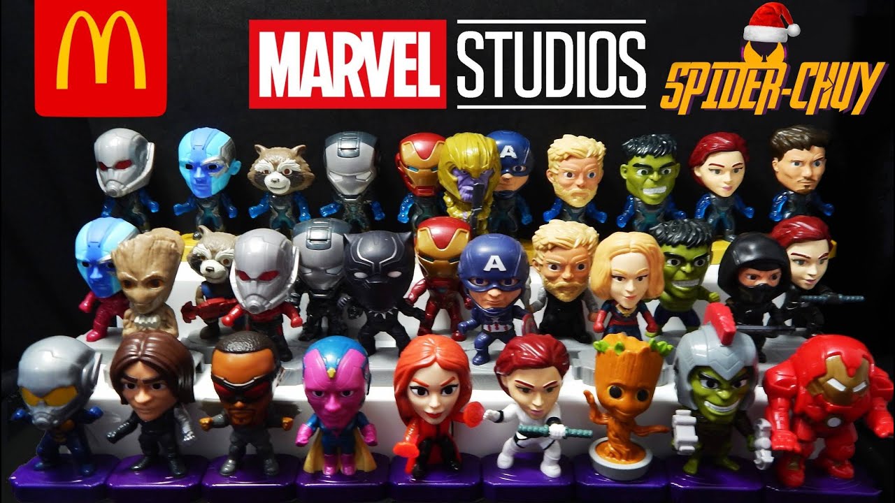Cajita Feliz de McDonalds MARVEL STUDIOS HEROES Nueva Colección | AVENGERS RESEÑA México Happy Meal
