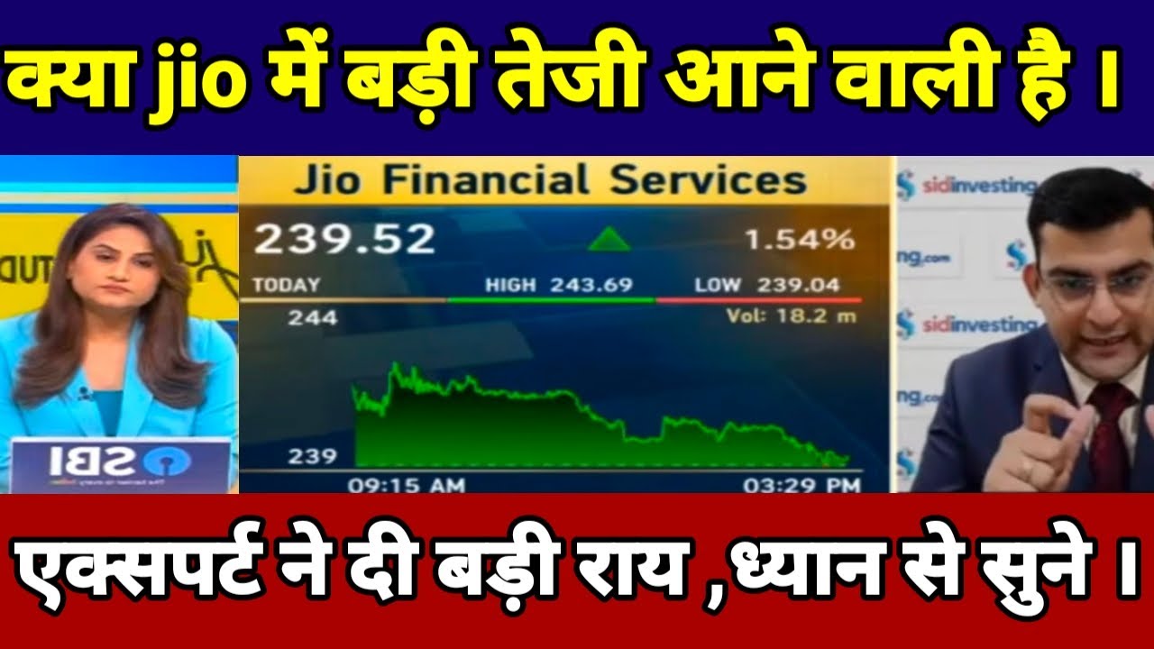 JIO FINANCIAL SERVICE LTD SHARE LATEST NEWS TODAY,JIO FIN SHARE #क्या 10 साल में होगा 10 गुणाJIO FIN