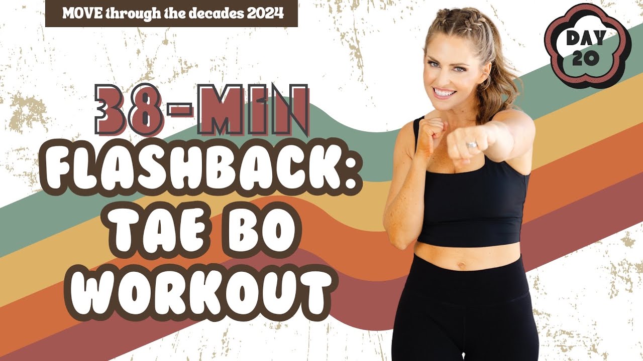 38-Minute Flashback Tae Bo Workout: Classic Cardio Kickboxing Session - MOVE DAY 20