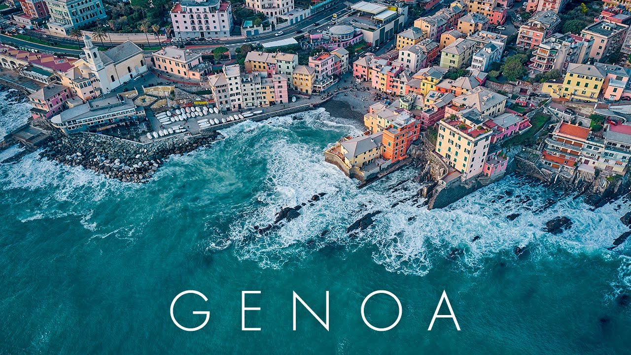 Genoa 4K - The Beauty of Liguria | Cinematic Drone Footage