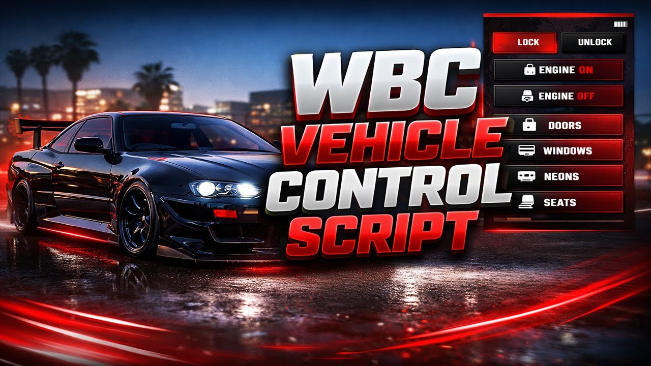 Vehicle Control Script | Whiteboyz Customz | Fivem Vehicle Control