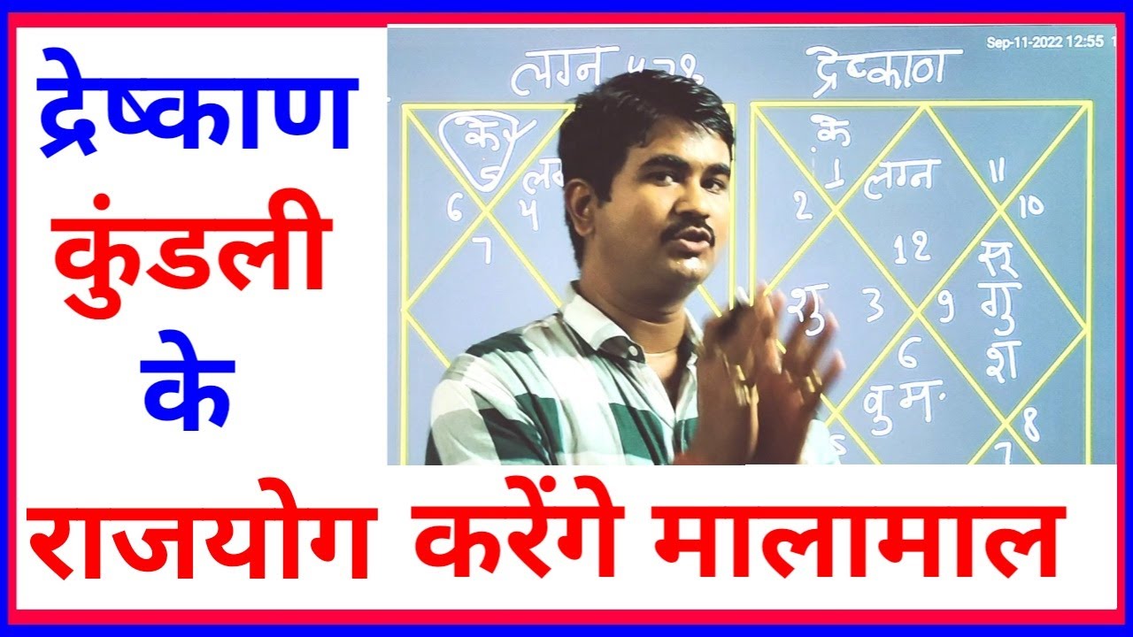 क्या द्रेष्काण कुंडली का राजयोग चेक किया,जितने अधिक योग उतनी धन वर्षा,