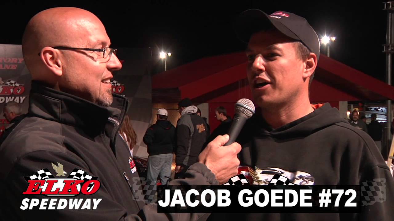 Elko Speedway 2014 MN Corn Growers Super Late Models Champion Jacob Goede