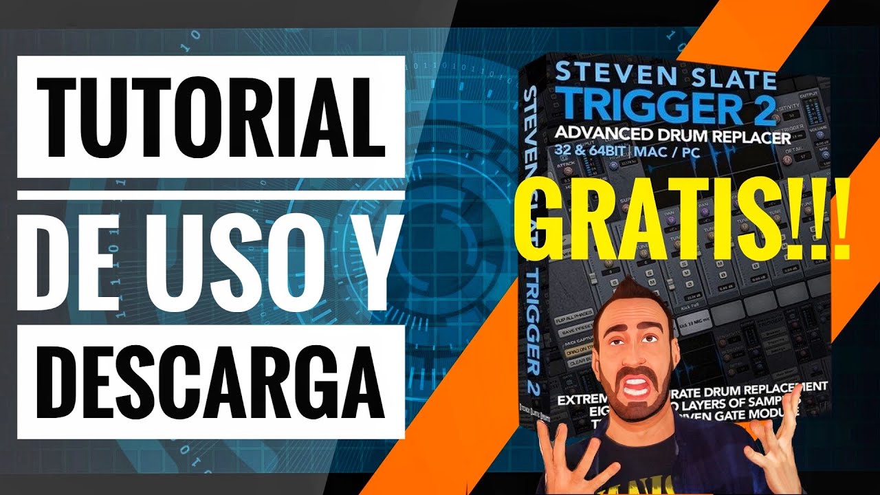 🔴 TRIGGER Steven Slate GRATIS y MANEJO - PRODUCCIÓN MUSICAL plugin free