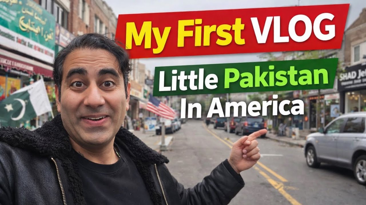 Little Pakistan in America 🇵🇰🇺🇸 | My First Vlog in Brooklyn, New York