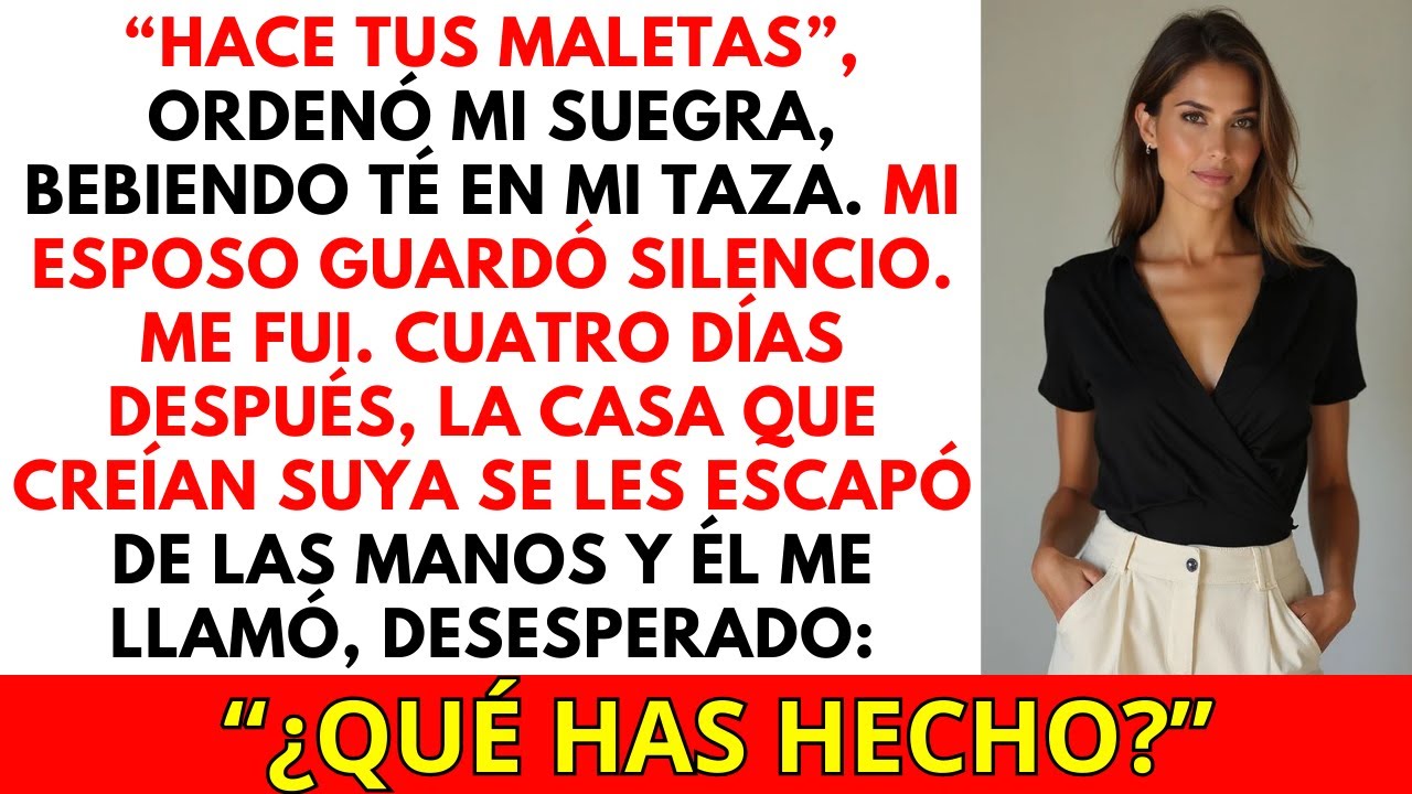 Mi suegra y mi esposo me echaron de la casa que construí… pero no esperaban lo que pasó después