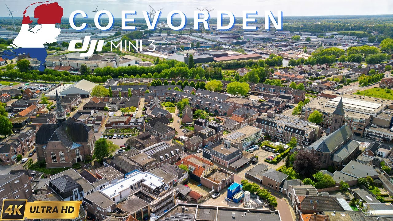 Coevorden 🇳🇱 Drone Video | 4K UHD | Soft House - Relaxing Music