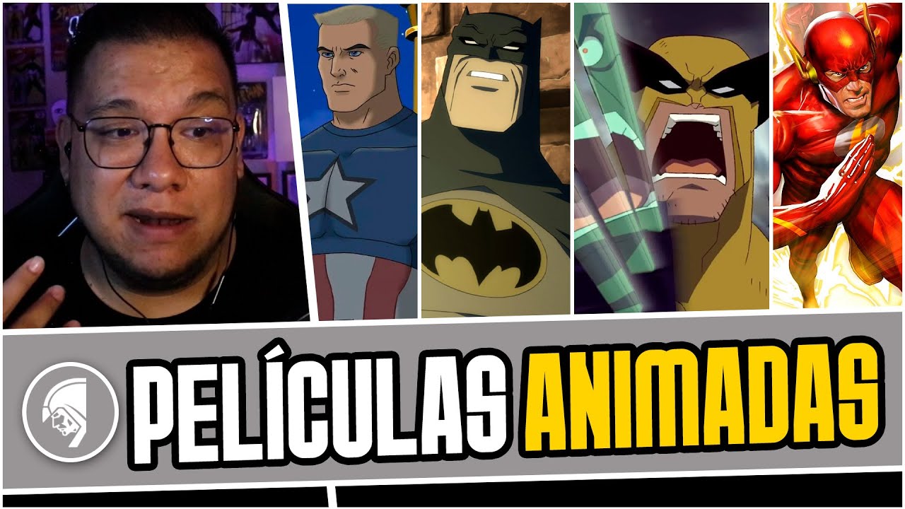 Spideremilio Habla de Películas Animadas de Marvel y DC