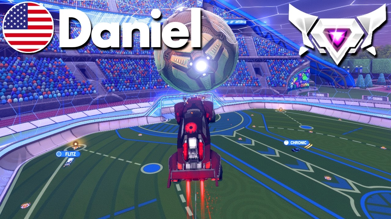 DANIEL FANTASTIC Rocket League Gameplay (SSL 2v2)