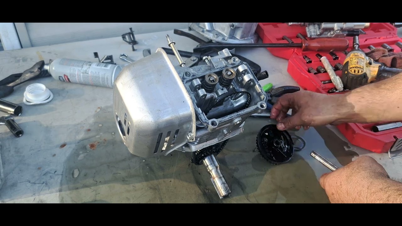 RDMJ. HONDA GCV 160 ,CIGUEÑAL PEGADO,( LO CORRIERON SIN ACEITE)?