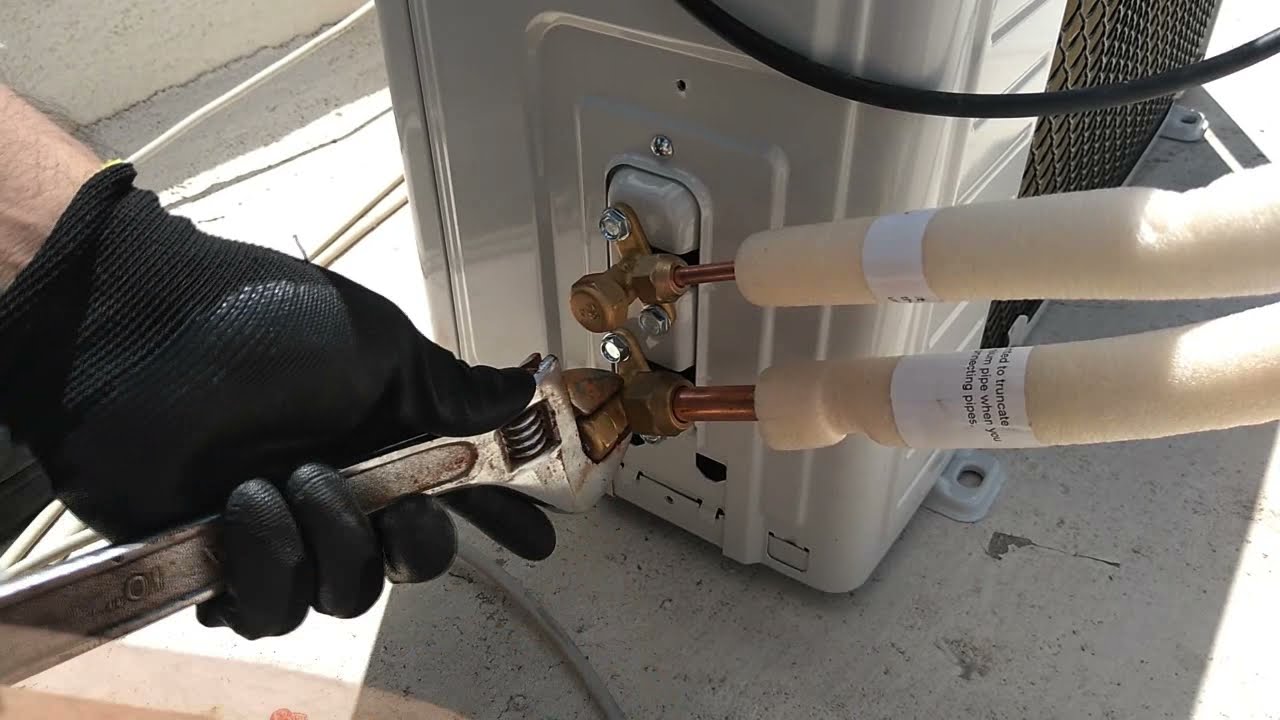 Como Instalar Minisplit sin Bomba de Vacío.