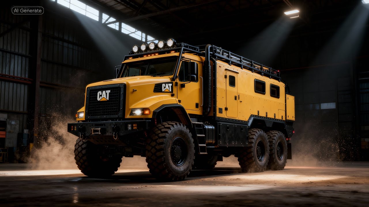 Этот кемпер Caterpillar меняет всё | Обзор CatTitan X 2026 года