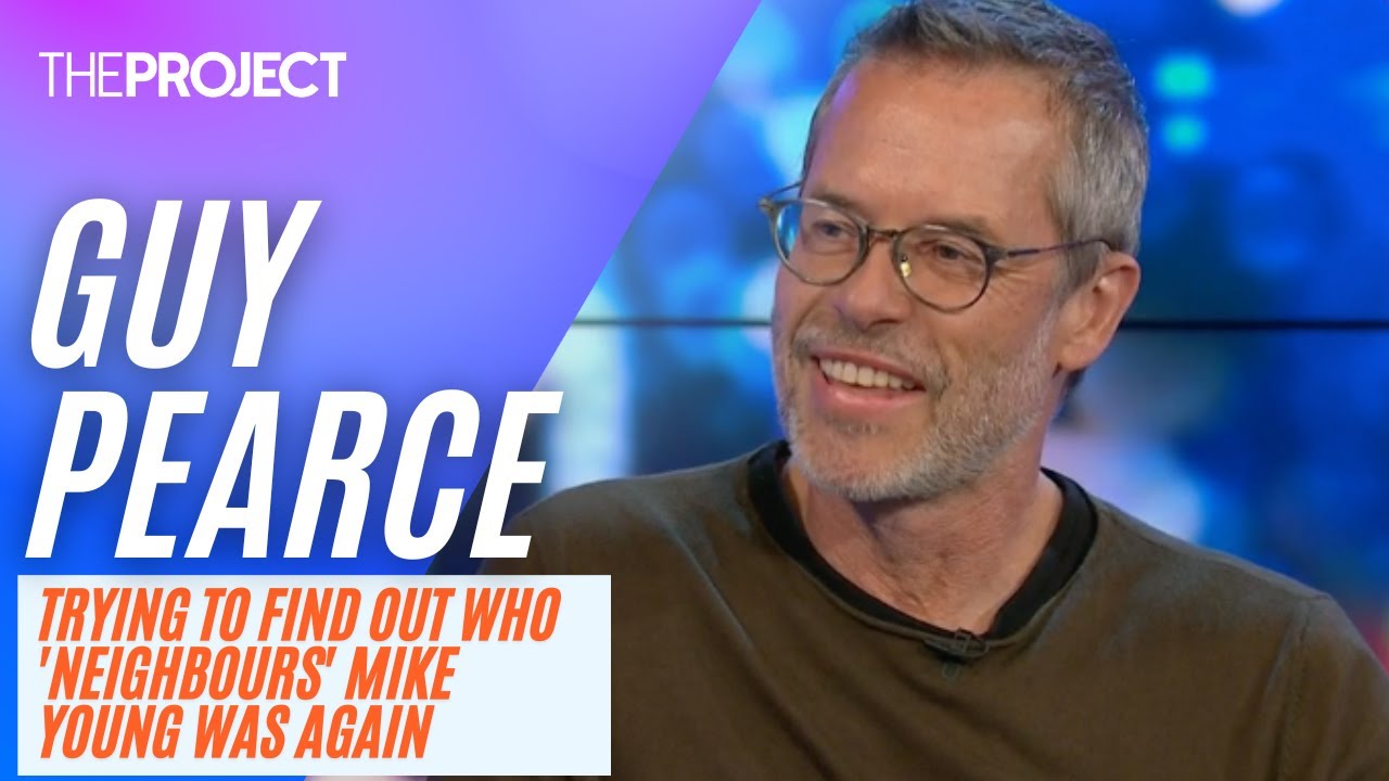 Guy Pearce: Actor Guy Pearce On Trying To Find Out Who 'Neighbours' Mike Young Was Again