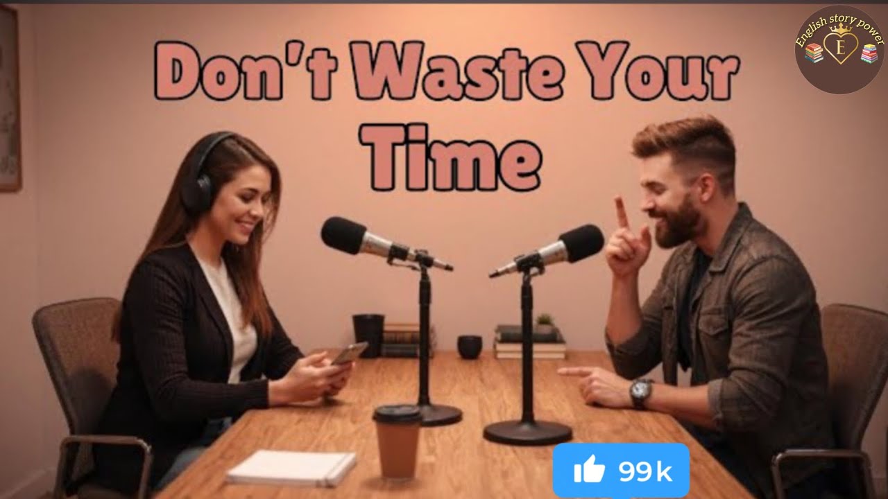 Don't Waste Your Time; Learn English Quickly English story power @EnglishFluentPodcast #english 