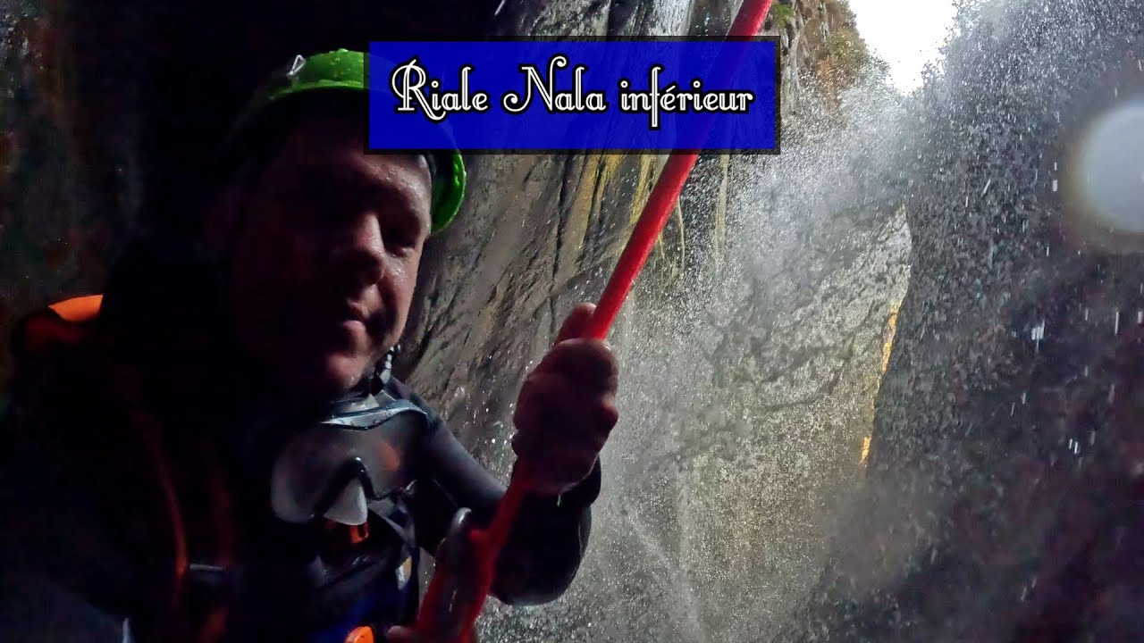 Riale Nala inférieur, Osogna aval - Canyoning Tessin 2023