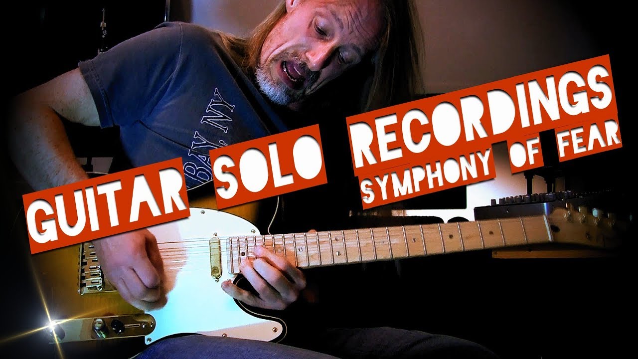 Benjamin Schippritt 💥 💥 💥 Symphony of Fear (new song, guitar solo recordings)