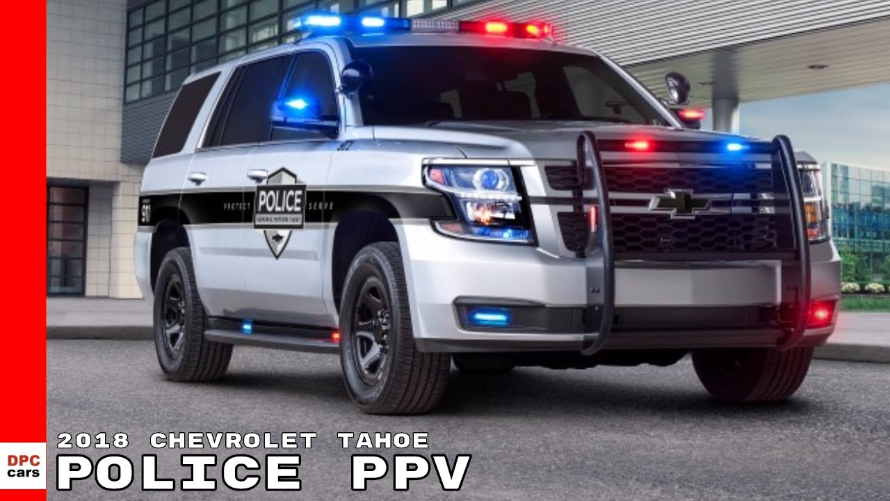 2018 Chevrolet Tahoe Police Tahoe PPV
