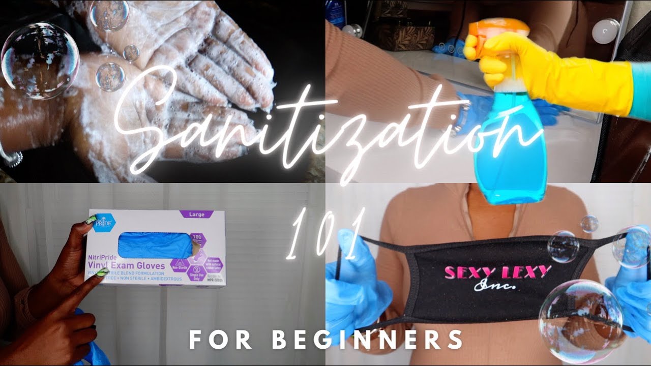 SANITATION TIPS FOR BEGINNERS WHEN MAKING PRODUCTS